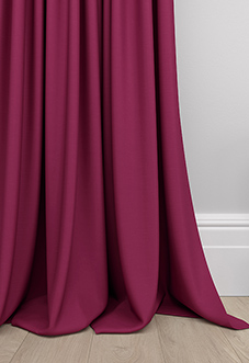 Kyoto Faux Silk, Pink Rouge - Made to Measure Curtains